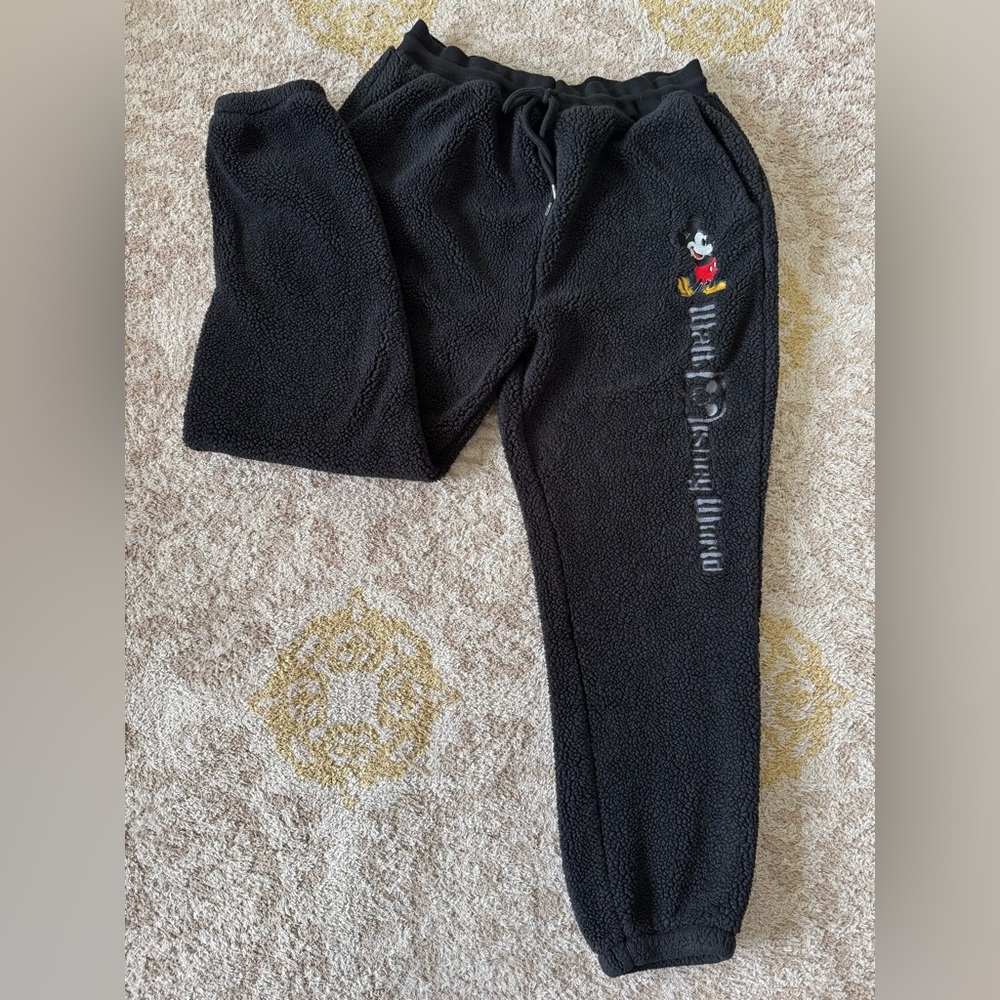 Disney World Black Joggers